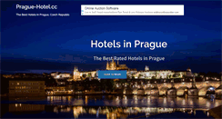 Desktop Screenshot of prague-hotel.cc